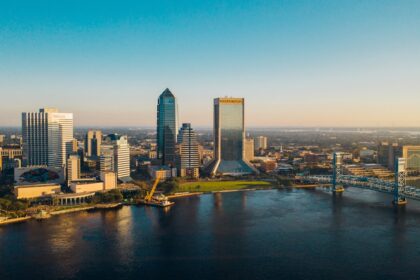 city skyline under blue sky during daytime