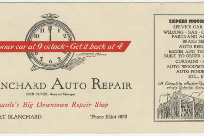Blanchard Auto Repair advertisement, circa 1925 (MOHAI 11923).jpg