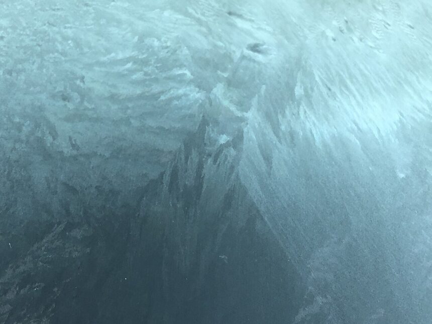 2021-11-03 07 58 59 Frost on a car windshield on Tranquility Court in the Frankl