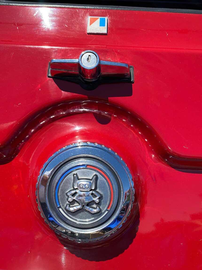 1970 AMC Gremlin all original finished in red with white stripe 232 auto AC at 2